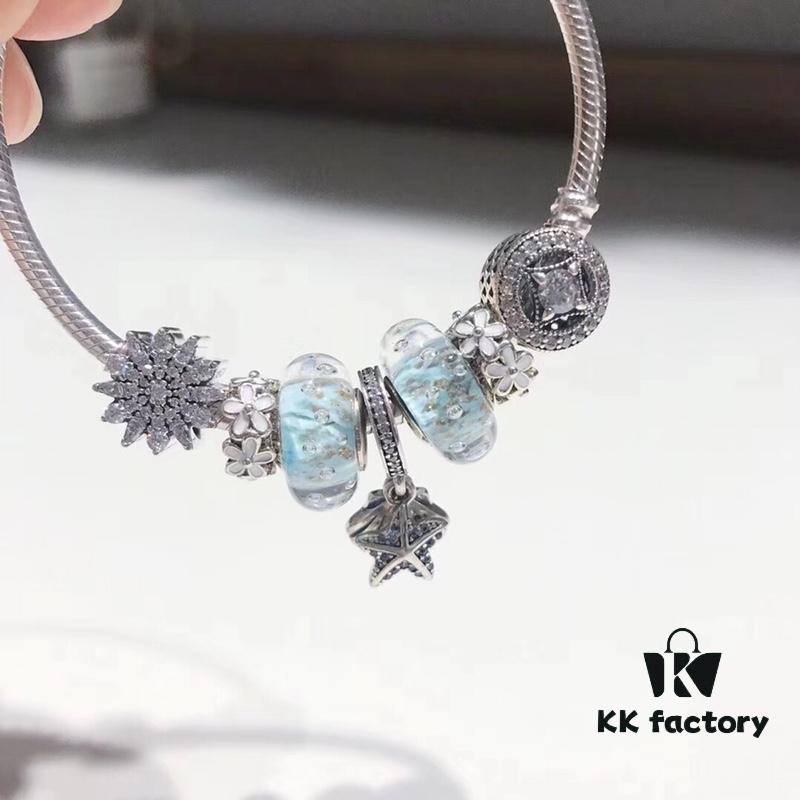 692fe1fa99f2d84055c8bbb1 Pandora Mint Tropical Starfish New Arrival! Premium Craftsmanship with Authentic Materials, Perfectly Replicated to Match Original Quality – Featuring Gold-Plated Light Mint Glass Beads, Sparkling Snowflake Charms, Lucky Coin Beads, Elegant Floral Spacers, Tropical Starfish and Shell Pendant, Made in S925 Sterling Silver with Official Packaging!
