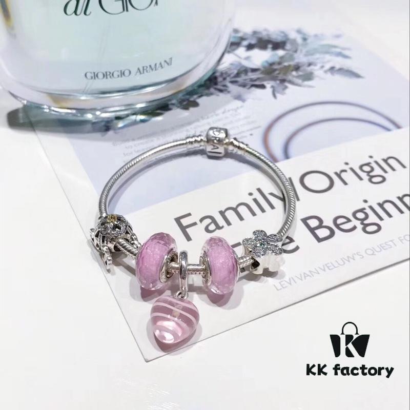 692fe1ff99f2d84055c8bbbd Pandora Pink Love Heart Charm 💗🌺 - High-Quality Replica with Authentic Materials