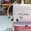 692fe20399f2d84055c8bbc8 Pandora Night Sky Blue Elegant Pink Flower Design! Crafted with authentic boutique materials, perfectly replicating the original store quality. Features night sky blue bubbled glass, delicate cherry blossom spacers, cross snowflake charm, elegant pink flower accent, and is made of S925 silver, complete with official boutique packaging!