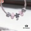 692fe20599f2d84055c8bbca Pandora Fresh Elegant Pink Sparkling Diamond Daisy | High-End Replica