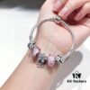 692fe20599f2d84055c8bbcc Pandora Fresh Elegant Pink Sparkling Diamond Daisy | High-End Replica