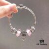 692fe20699f2d84055c8bbcd Pandora Fresh Elegant Pink Sparkling Diamond Daisy | High-End Replica