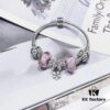 692fe20999f2d84055c8bbd0 Pandora Fresh Elegant Pink Sparkling Diamond Daisy | High-End Replica