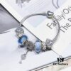 692fe21099f2d84055c8bbdf Pandora Night Glow Blue Sparkling Diamond Key Pendant Necklace – New Arrival, Premium Replication with Authentic Materials
