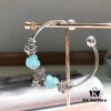 692fe21399f2d84055c8bbe4 Pandora Mint Heart Sparkling Diamond Daisy New Arrival! Fresh Mint Faceted Heart Glass, Hollow Dreamy Dragonfly Bead, Sparkling Diamond Daisy Pendant, S925 Silver with Boutique Packaging!