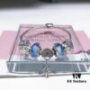 692fe21399f2d84055c8bbe5 Pandora Night Glow Blue Sparkling Diamond Key Pendant Necklace – New Arrival, Premium Replication with Authentic Materials