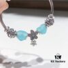 692fe21499f2d84055c8bbe7 Pandora Mint Heart Sparkling Diamond Daisy New Arrival! Fresh Mint Faceted Heart Glass, Hollow Dreamy Dragonfly Bead, Sparkling Diamond Daisy Pendant, S925 Silver with Boutique Packaging!