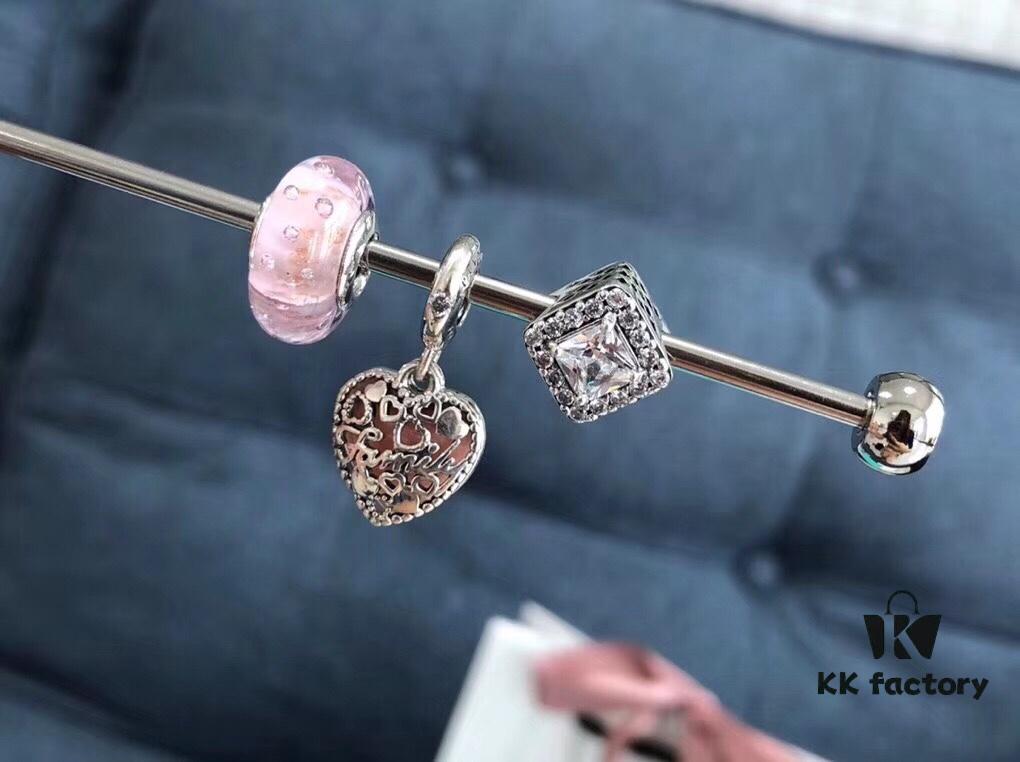 Pandora 3-Bead Set + Pandora Base Bracelet (Same as Counter, Proxy Purchase Quality)