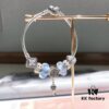 692fe21c99f2d84055c8bbf6 Pandora Night Glow Blue Sparkling Diamond Key Pendant Necklace – New Arrival, Premium Replication with Authentic Materials