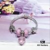 692fe22b99f2d84055c8bc0e Pandora Pink Love Heart Charm 💗🌺 - High-Quality Replica with Authentic Materials