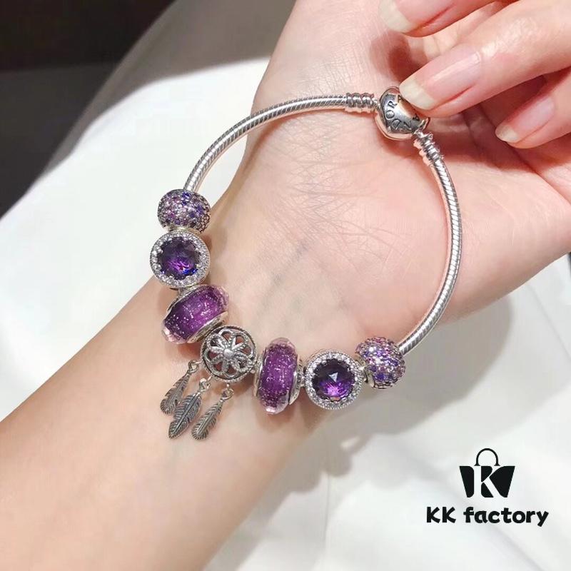 692fe23599f2d84055c8bc24 Pandora Noble Shiny Purple Dream Catcher New Arrival! High-End Replication with Original Materials, 1:1 Perfect Craftsmanship, Comparable to Store Quality!