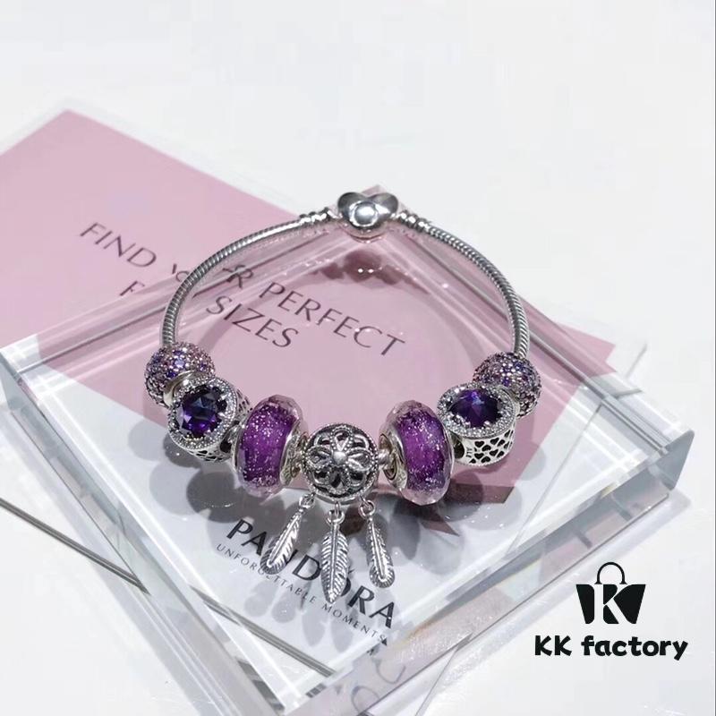 692fe23799f2d84055c8bc27 Pandora Noble Shiny Purple Dream Catcher New Arrival! High-End Replication with Original Materials, 1:1 Perfect Craftsmanship, Comparable to Store Quality!