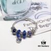 692fe23b99f2d84055c8bc36 Pandora Pandora Silver Blue Night Sky 🌃 New Arrival! Highest Quality on Market, Compatible with Official Store Cleaning! Made with Cabinet Materials for Perfect 1:1 Replication! Imported Original Thai Silver Wire Iridescent Blue Glass, Sparkling ✨ Snowflakes ❄️, Galaxy 🌌 Vortex, Rhinestone Clasp, Night Sky Pendant, S925 Silver with Official Packaging! 🍃🌺
