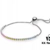 692fe24699f2d84055c8bc4e Pandora New Rainbow Push-Pull Bracelet with Cat's Eye