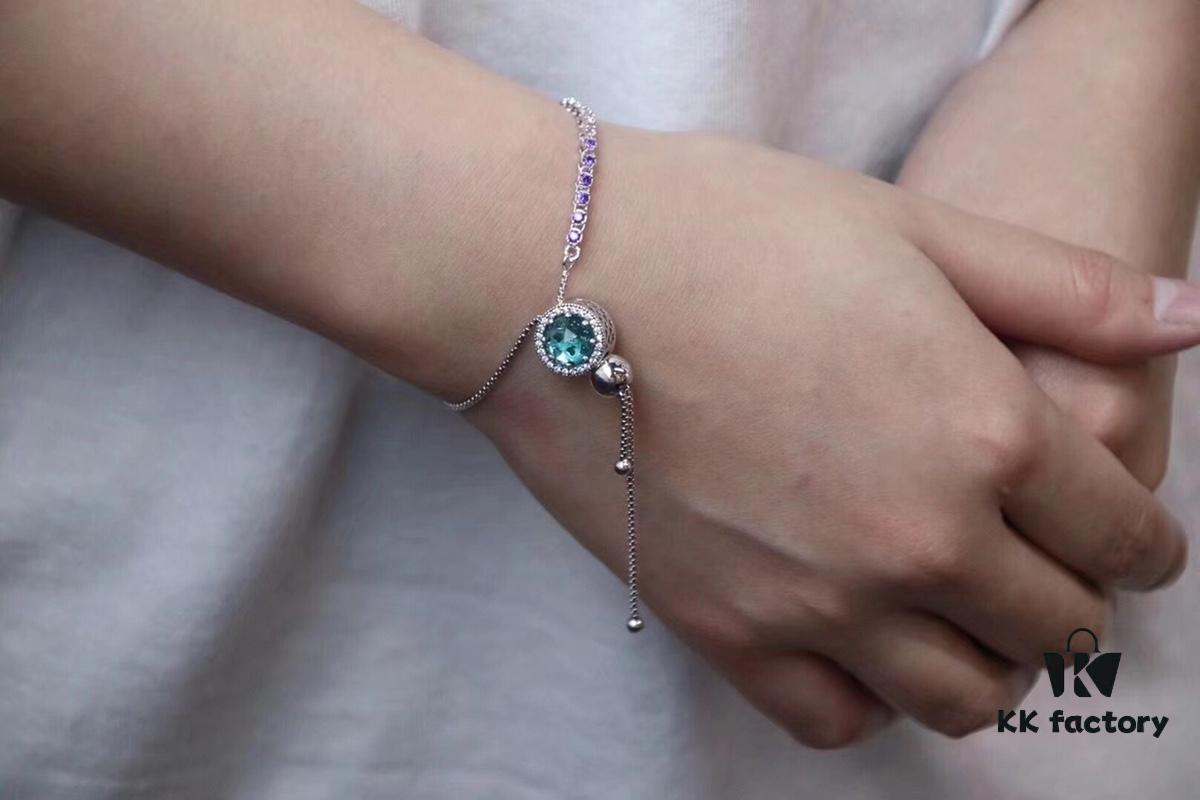 692fe24799f2d84055c8bc51 Pandora New Rainbow Push-Pull Bracelet with Cat's Eye