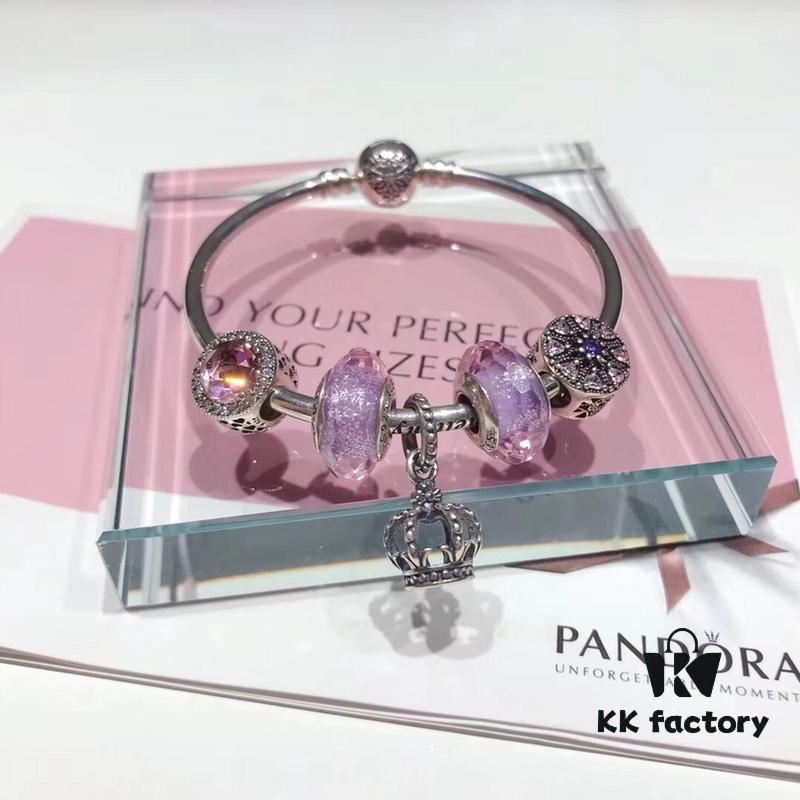 692fe24a99f2d84055c8bc58 Pandora Romantic Purple Openwork Crown Crown 👑! Made with boutique materials, perfectly crafted one-to-one, quality comparable to boutique! Romantic lavender shimmering purple, pink cat's eye, pink-purple emblem, openwork crown 👑, comes with boutique packaging! 🍃🌺