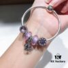 692fe24a99f2d84055c8bc59 Pandora Romantic Purple Openwork Crown Crown 👑! Made with boutique materials, perfectly crafted one-to-one, quality comparable to boutique! Romantic lavender shimmering purple, pink cat's eye, pink-purple emblem, openwork crown 👑, comes with boutique packaging! 🍃🌺