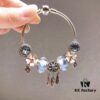 692fe24c99f2d84055c8bc5e Pandora Ice Blue and Elegant Pink Romantic Dream Catcher New Arrival! Perfect 1:1 Craftsmanship with Store-Quality Materials, Comparable to Authentic Counter Quality! Featuring Ice Blue Glow-in-the-Dark Glass Bead, Elegant Pink Flower 🌸, Sparkling Ice Blue Heart ✨, Dreamy Dream Catcher Design, Made in S925 Sterling Silver with Original Boutique Packaging!