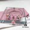 692fe24f99f2d84055c8bc66 Pandora Rose Elegant Pink Peach Blossom 🌸 New Arrival! High-Quality Replica with Mall-Quality Materials, Perfect Craftsmanship Comparable to Authentic Counter Version! Featuring Silver Wire, Pink Faceted Glass Beads, Delicate Cherry Blossom Spacers, Hollow Pink Rose Peach Blossom Design, S925 Sterling Silver with Original Packaging!