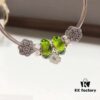 692fe24f99f2d84055c8bc67 Pandora Olive Green Fresh Floral Pendant🌸 New Arrival! Perfectly crafted with boutique materials, matching store quality!