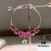 692fe25599f2d84055c8bc70 Pandora Bright Pink Orchid New Arrival! Exquisite Craftsmanship with Authentic Materials, Perfect 1:1 Replication, Quality Comparable to Retail Store Version! Brilliant Faceted Bright Pink Glass, Three-Sided Pink Cat's Eye, Elegant Orchid Pendant, Made of S925 Silver and Comes with Original Retail Packaging!