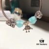 692fe25e99f2d84055c8bc84 Pandora Fresh Mint Bella New Arrival! Mint Glass, Pumpkin Carriage, Crown Charm Pendant in S925 Silver with Original Packaging