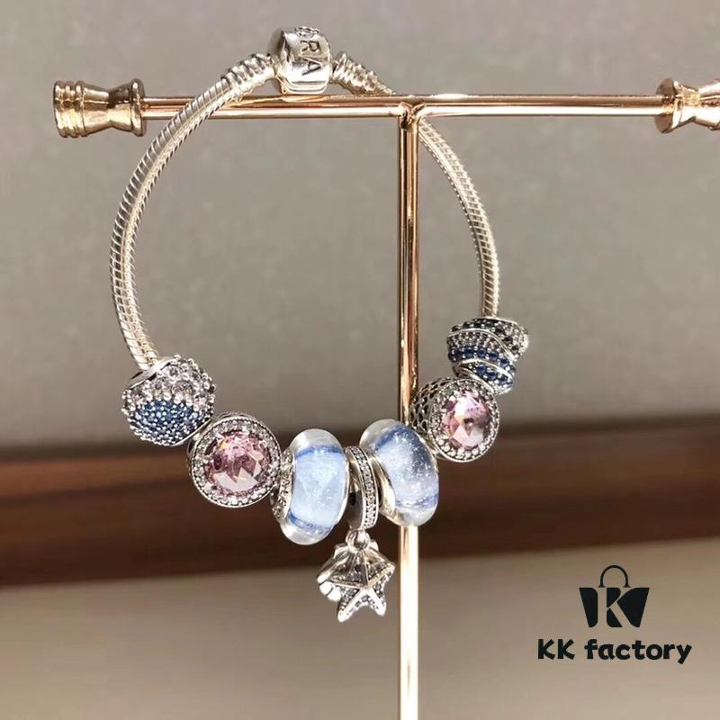 692fe26299f2d84055c8bc95 Pandora Night Glow Ice Blue Tropical Starfish Pendant – New Arrival, Premium Quality, S925 Sterling Silver with Authentic Retail Packaging