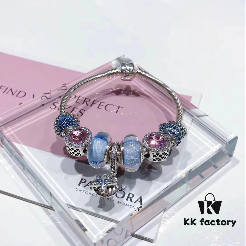 692fe26499f2d84055c8bc97 Pandora Night Glow Ice Blue Tropical Starfish Pendant – New Arrival, Premium Quality, S925 Sterling Silver with Authentic Retail Packaging