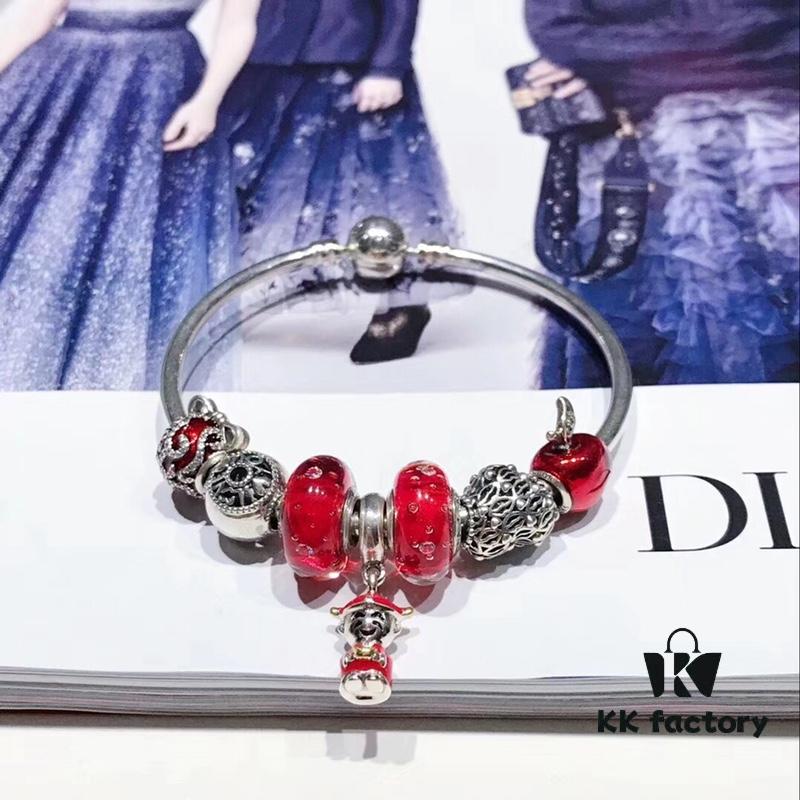 692fe26899f2d84055c8bca1 Pandora Bubble Red Lucky New Arrival! High-Quality Replica with Authentic Materials, Perfect Craftsmanship Comparable to Original Store Version!