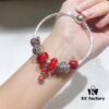 692fe26899f2d84055c8bca2 Pandora Bubble Red Lucky New Arrival! High-Quality Replica with Authentic Materials, Perfect Craftsmanship Comparable to Original Store Version!