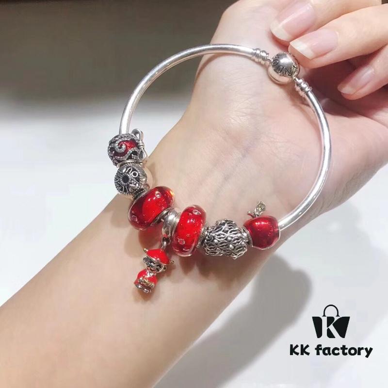 692fe26899f2d84055c8bca2 Pandora Bubble Red Lucky New Arrival! High-Quality Replica with Authentic Materials, Perfect Craftsmanship Comparable to Original Store Version!