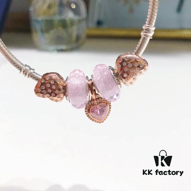 692fe26899f2d84055c8bca3 Pandora Rose Pink Shining Heart 💗 New Arrival! High-Quality Replica with Authentic Materials