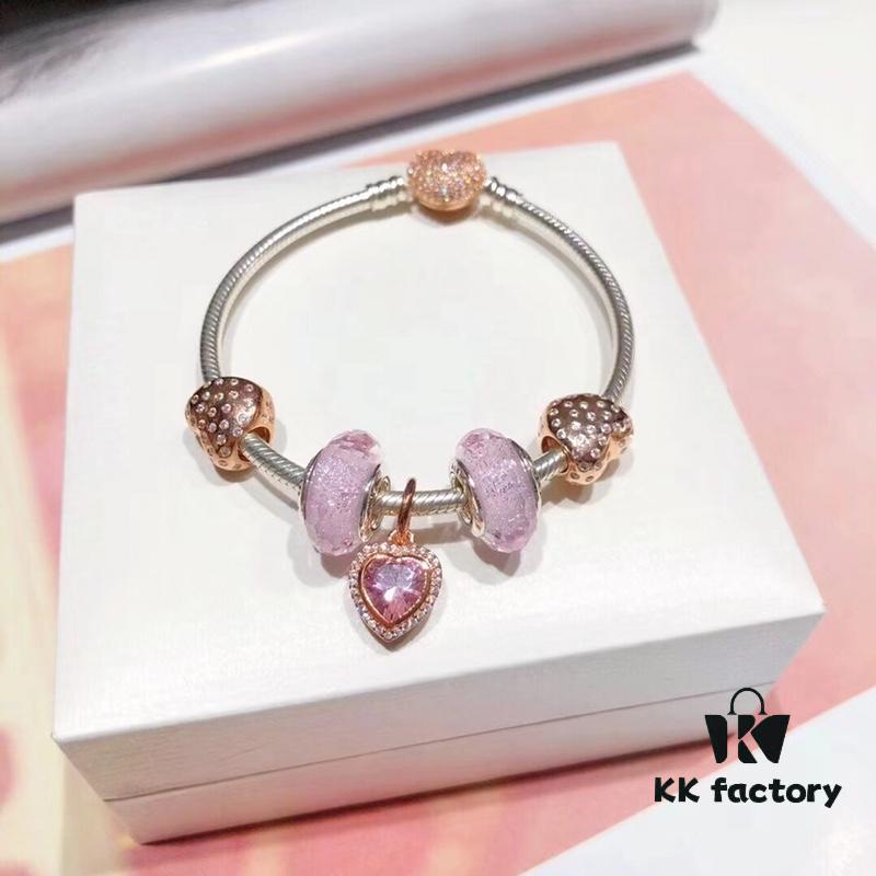692fe26899f2d84055c8bca4 Pandora Rose Pink Shining Heart 💗 New Arrival! High-Quality Replica with Authentic Materials