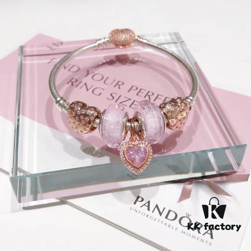 692fe26999f2d84055c8bca5 Pandora Rose Pink Shining Heart 💗 New Arrival! High-Quality Replica with Authentic Materials