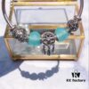 692fe26b99f2d84055c8bca6 Pandora Mint Pink Heart Dream Catcher New Arrival! Mint-toned heart-shaped glass bead, Kiss of Love charm, romantic dream catcher pendant, crafted with S925 silver and matching boutique packaging