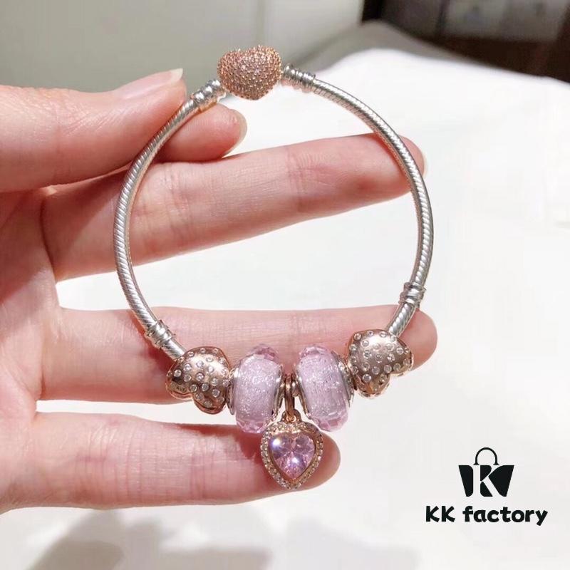 692fe26b99f2d84055c8bca7 Pandora Rose Pink Shining Heart 💗 New Arrival! High-Quality Replica with Authentic Materials