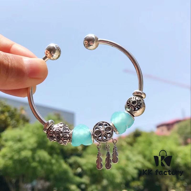 692fe26b99f2d84055c8bca8 Pandora Mint Pink Heart Dream Catcher New Arrival! Mint-toned heart-shaped glass bead, Kiss of Love charm, romantic dream catcher pendant, crafted with S925 silver and matching boutique packaging