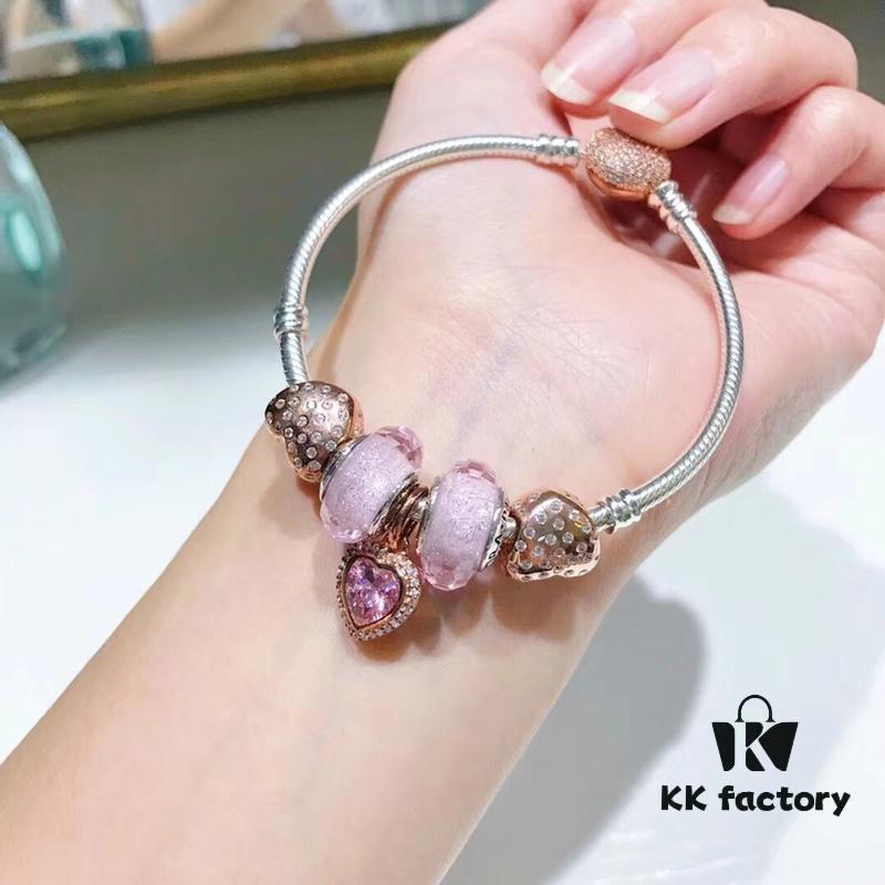 692fe26b99f2d84055c8bca9 Pandora Rose Pink Shining Heart 💗 New Arrival! High-Quality Replica with Authentic Materials