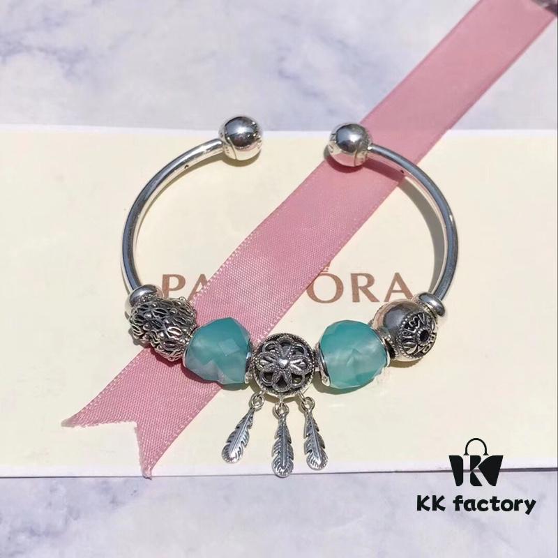 692fe26e99f2d84055c8bcae Pandora Mint Pink Heart Dream Catcher New Arrival! Mint-toned heart-shaped glass bead, Kiss of Love charm, romantic dream catcher pendant, crafted with S925 silver and matching boutique packaging