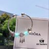 692fe26e99f2d84055c8bcaf Pandora Mint Pink Heart Dream Catcher New Arrival! Mint-toned heart-shaped glass bead, Kiss of Love charm, romantic dream catcher pendant, crafted with S925 silver and matching boutique packaging