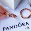 692fe27a99f2d84055c8bcc6 Pandora Wheel of Fate Rose Gold Ring 💍 A popular in-store style with meaningful symbolism