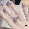 692fe27f99f2d84055c8bcce Pandora Waterdrop Pigeon Ring, carefully crafted with a waterdrop shape — perfectly sized for standalone wear or pairing with a wish ring, a true standout 💫 Made of sterling silver with the entire band encrusted with sparkling diamonds