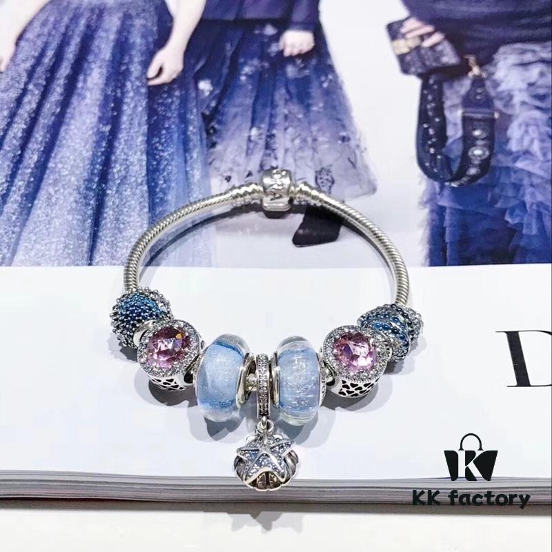 692fe28299f2d84055c8bcd6 Pandora Night Glow Ice Blue Tropical Starfish Pendant – New Arrival, Premium Quality, S925 Sterling Silver with Authentic Retail Packaging