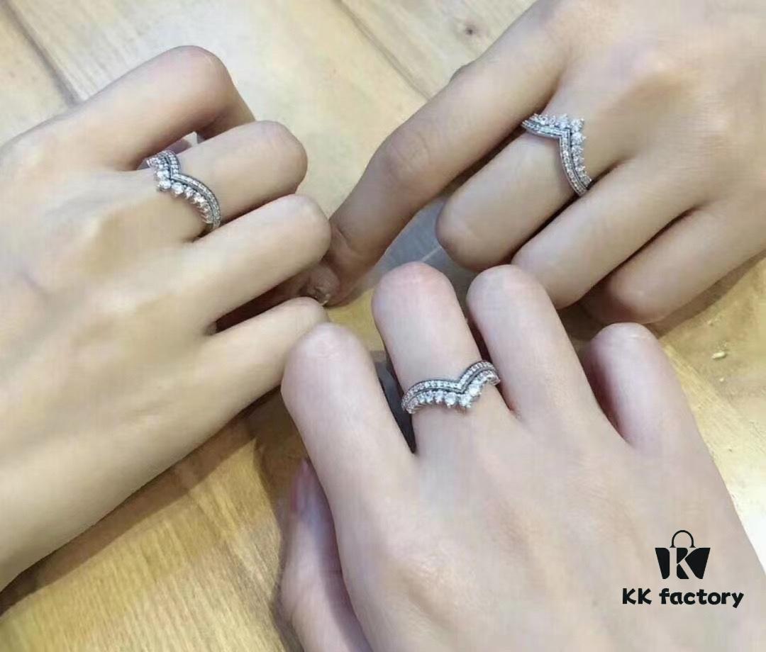 692fe28499f2d84055c8bcdb Pandora Wish Ring 💕 Perfectly Sweet and Versatile, Carrying Beautiful Wishes with a Delicate Design Fully Set with Sparkling Diamonds, a Must-Have for Bare-Hand Seasons ❤️866055