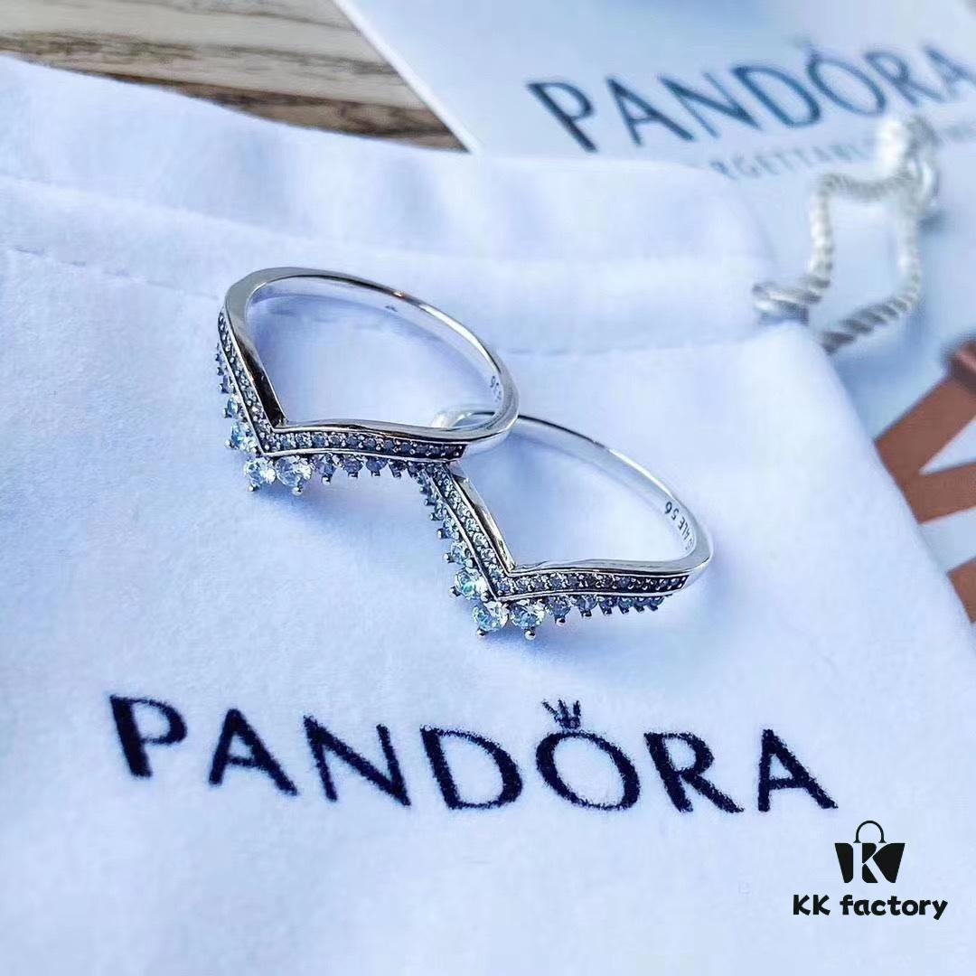 692fe28499f2d84055c8bcdc Pandora Wish Ring 💕 Perfectly Sweet and Versatile, Carrying Beautiful Wishes with a Delicate Design Fully Set with Sparkling Diamonds, a Must-Have for Bare-Hand Seasons ❤️866055