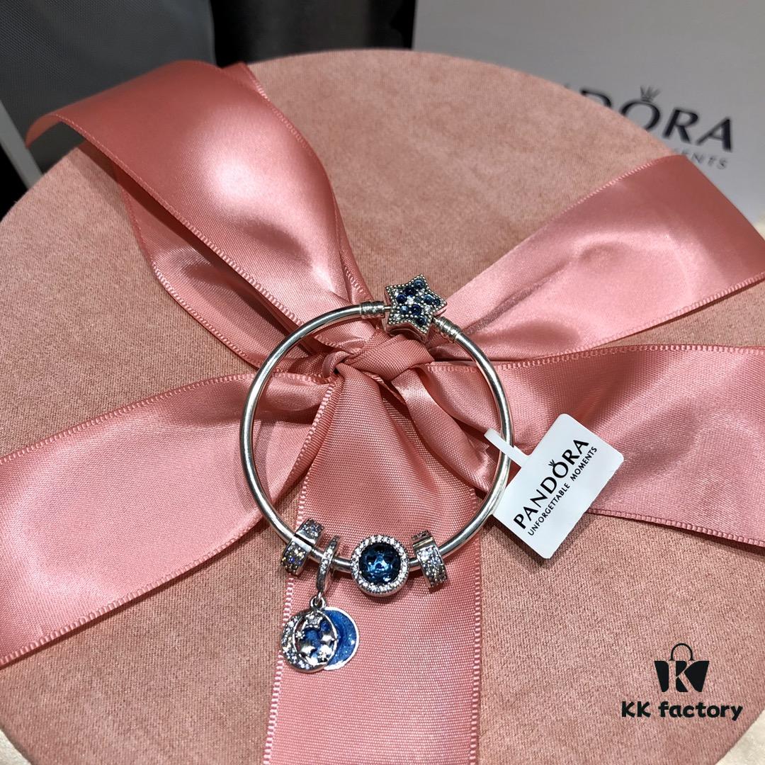 692fe28a99f2d84055c8bce6 PANDORA Hong Kong Blue Collection - Moon and Starry Sky with Ocean Heart
