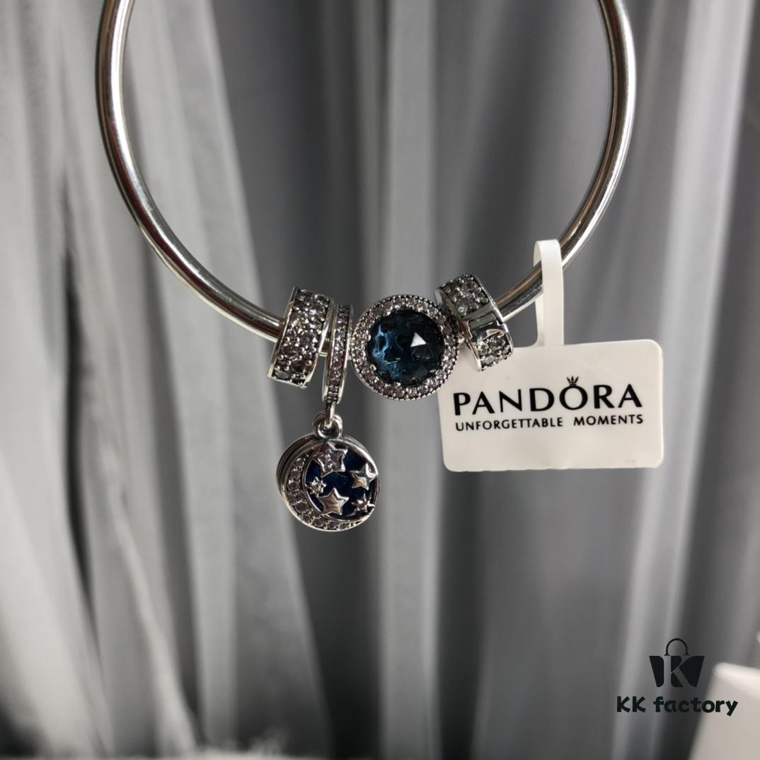 692fe28c99f2d84055c8bce8 PANDORA Hong Kong Blue Collection - Moon and Starry Sky with Ocean Heart