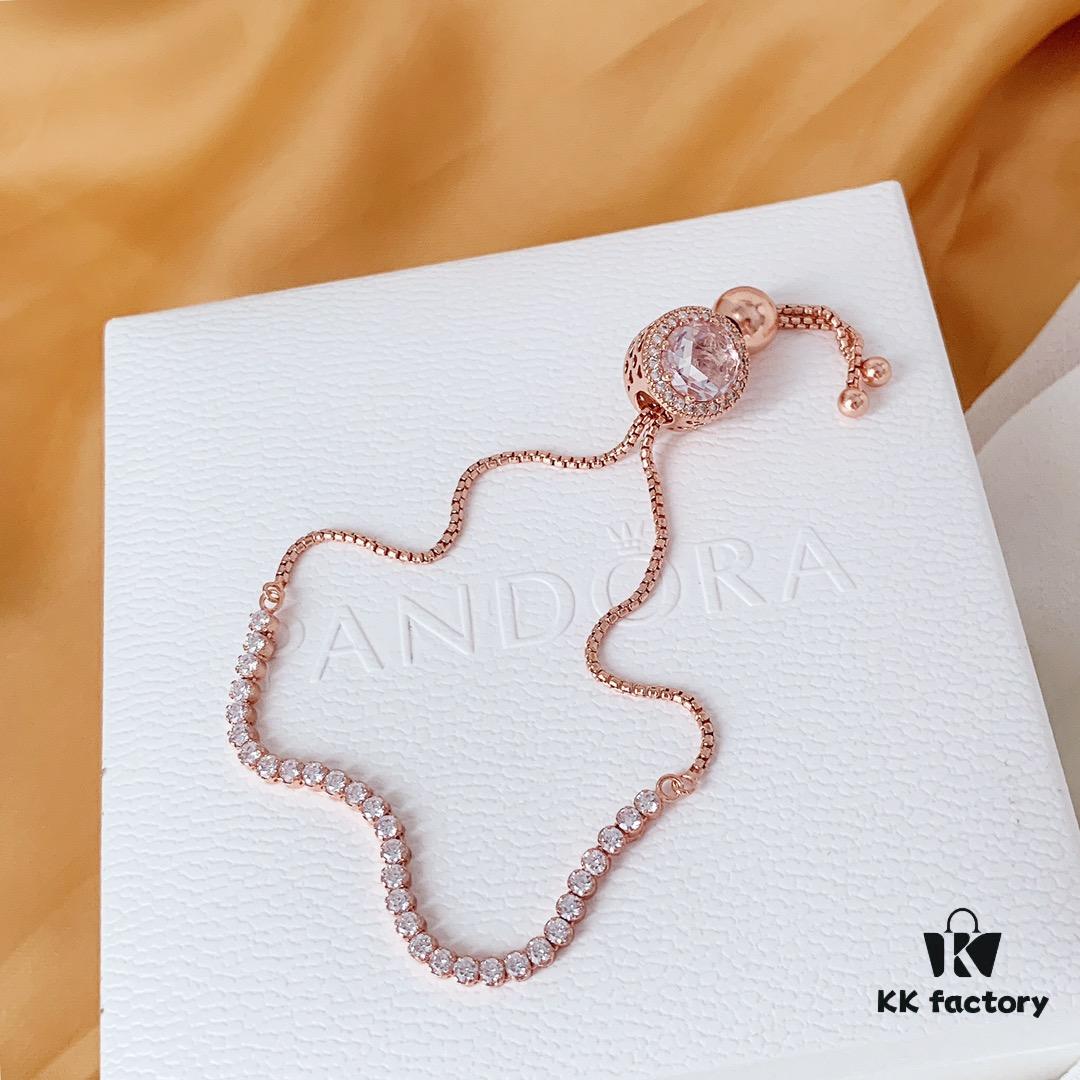 692fe29a99f2d84055c8bd00 Pandora Official Website Blossoming Peach Blossom Sparkling Bracelet