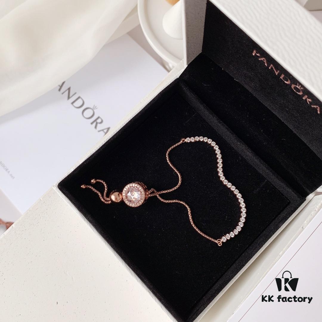 692fe29a99f2d84055c8bd01 Pandora Official Website Blossoming Peach Blossom Sparkling Bracelet