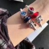 692fe29e99f2d84055c8bd08 Mickey Mouse Bead, Pandora Style Family Matching Jewelry 👨🏻👩🏻👧🏻👦🏻